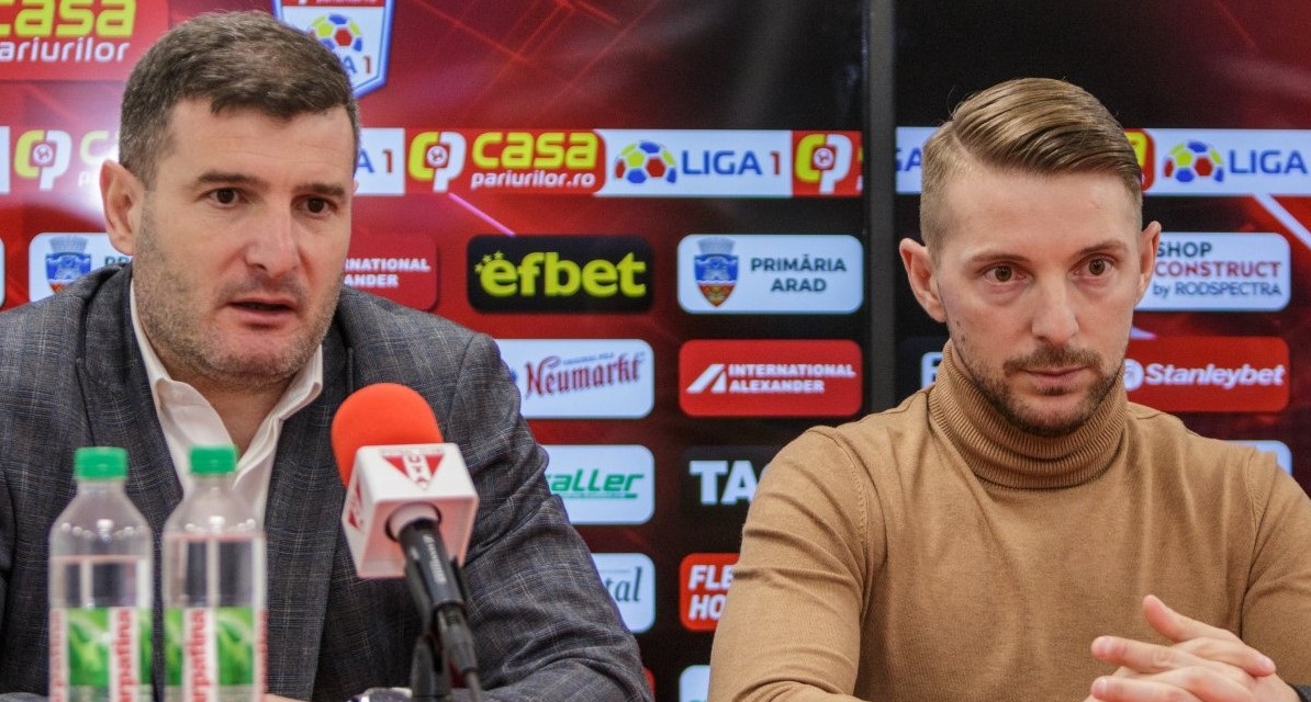UTA Arad rămâne pe piață pentru încă doi-trei fotbaliști: „Ne dorim doar certitudini, de tipul lui Roger, Mode și Liviu Antal”