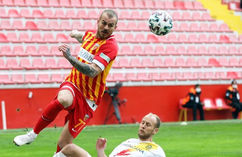 Kayserispor, noi detalii despre situația lui Dennis Alibec. „Îmi pare rău să fiu cel care dă vești proaste!”
