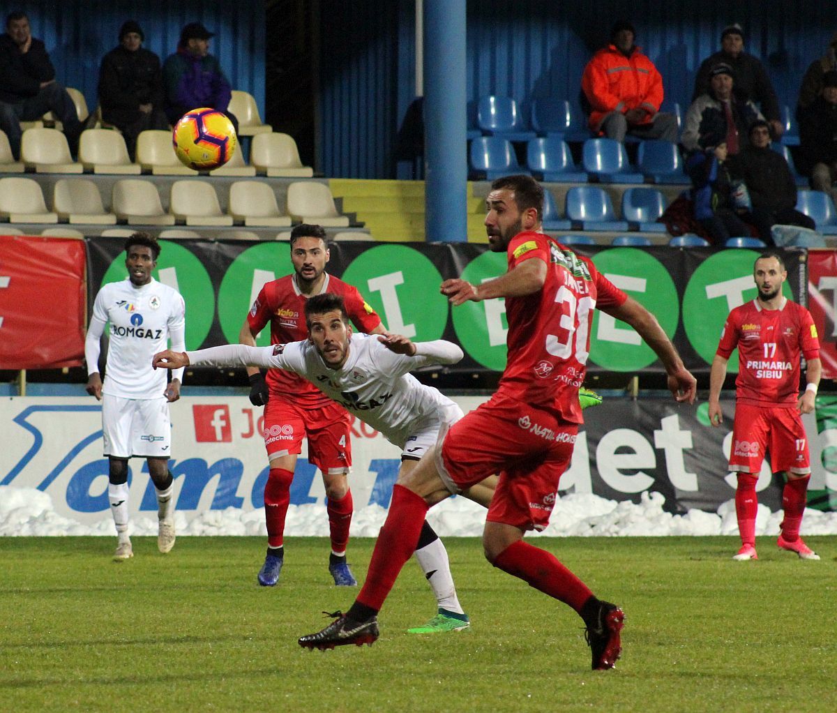 FC Hermannstadt – Gaz Metan 1-1, în etapa 21 din Liga 1. Final de meci! Cele două echipe își împart punctele