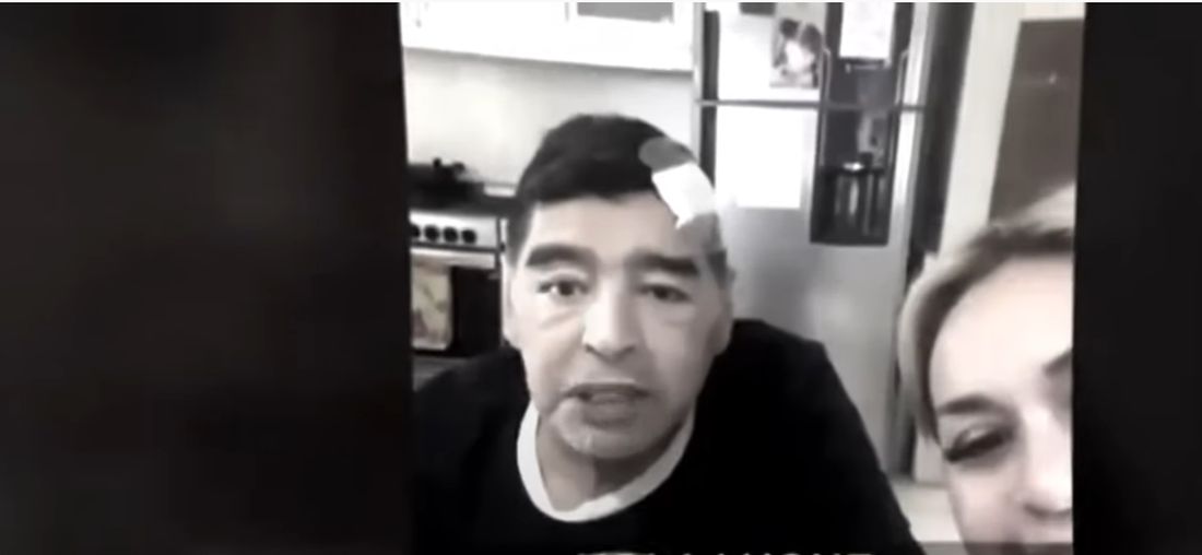 Ultima filmare cu Maradona înainte de a muri! Video șocant: Diego e slăbit și abia poate vorbi