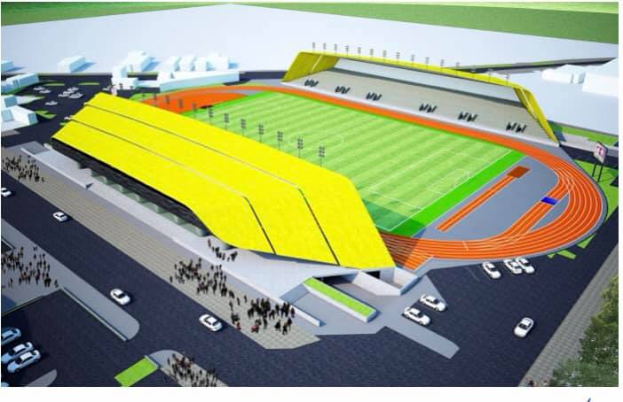 Un nou stadion ultramodern printre contur în România! S-a început deja construcția lui | FOTO