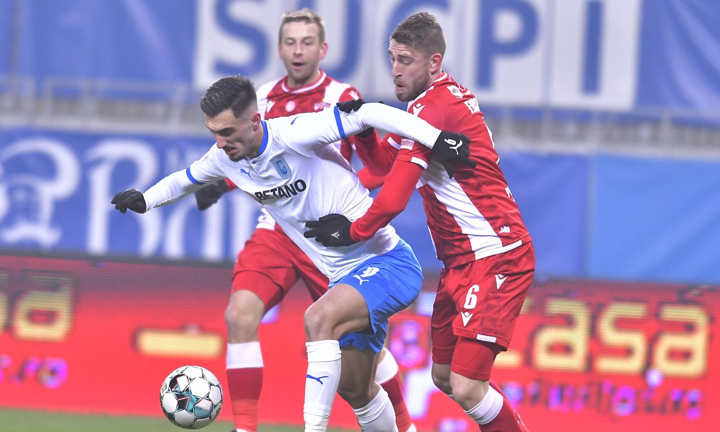 Universitatea Craiova – Dinamo 1-0 | Andrei Ivan, „eroul” oltenilor în derby-ul cu rivala din Capitală