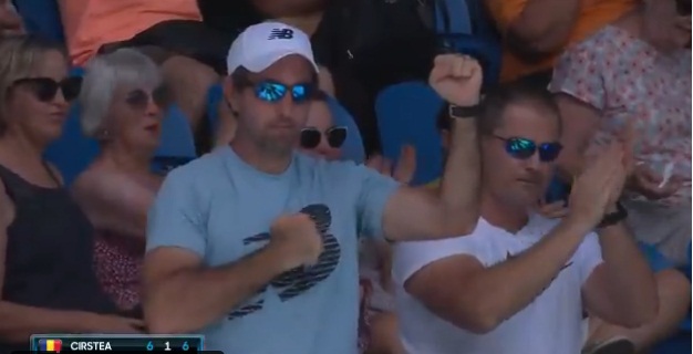 Fără resentimente! Cum a reacționat antrenorul Soranei Cîrstea la Australian Open, în momentul în care i-a dat lovitura de grație Petrei Kvitova | VIDEO