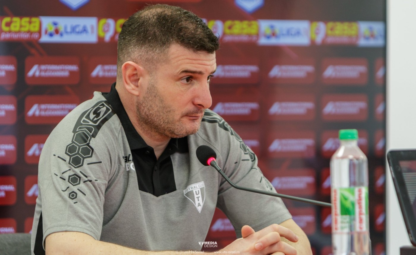 Laszlo Balint, nemulțumit după înfrângerea cu FCSB: „Am primit gol de la unul dintre cei mai scunzi jucători de pe teren!”