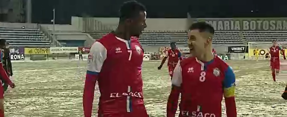 FC Botoșani – Gaz Metan 1-1. Keyta a deschis scorul după o lovitură de la 11 metri, Yuri Matias a egalat