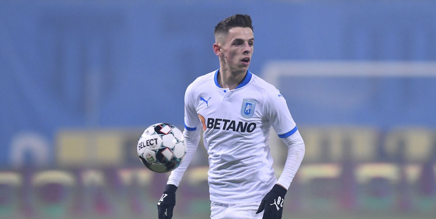 Se profilează o nouă vedetă la Universitatea Craiova! George Cîmpanu, gol superb marcat în Cupa României