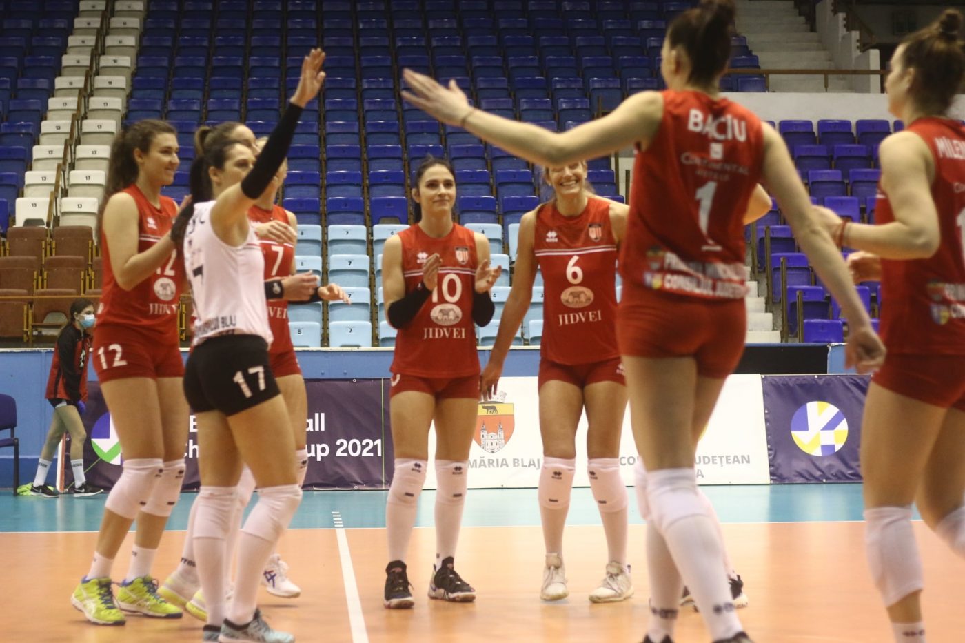 CSM Volei Alba Blaj, la un pas de finala Cupei Challenge la volei feminin. Victorie clară cu MCM-Diamant Kaposvar