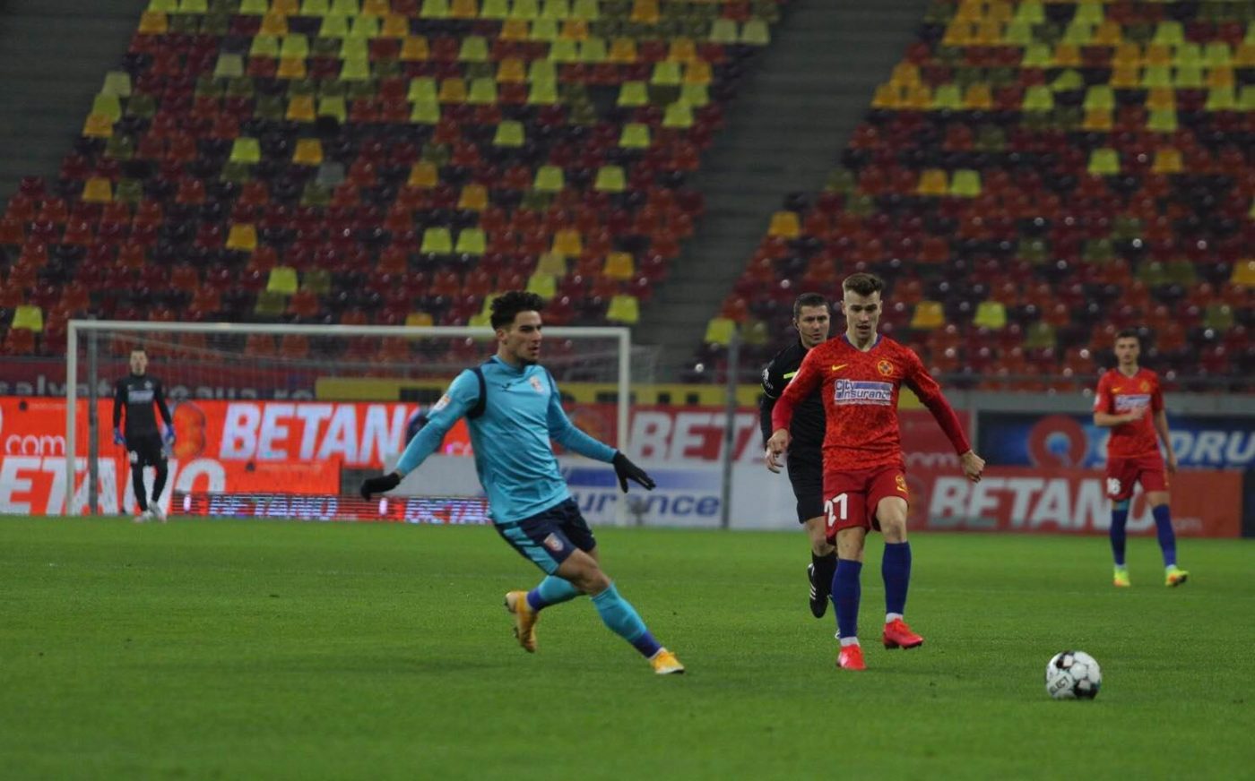 FCSB – Chindia 1-0, Live Video Online. Darius Olaru deschide scorul cu un șut superb