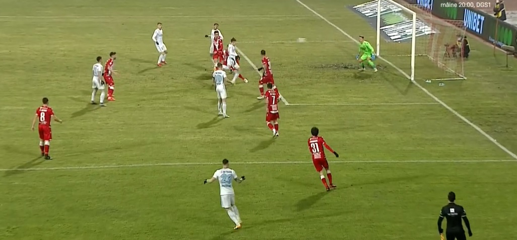 Dinamo, cu spatele la zid! Octavian Popescu, ocazie uriașă pentru FCSB, încă din startul meciului! Cum a ratat omul momentului din Liga 1 | FOTO & VIDEO