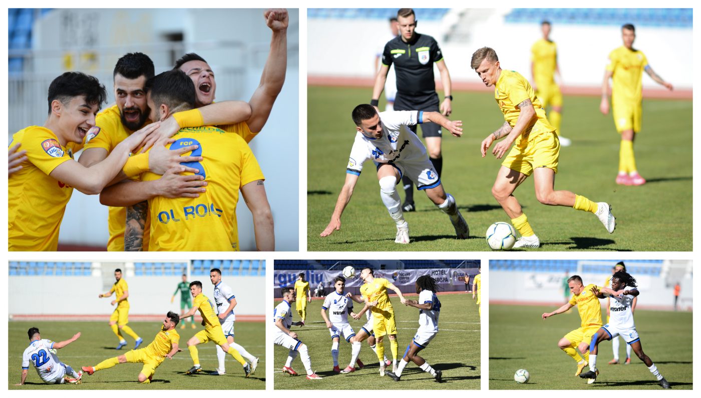 Pandurii – Petrolul sau meciul de-a șoarecele și pisica! Echipa lui Viorel Moldovan s-a jucat cu elevii lui Călin Cojocaru și a urcat pe podium: ”Promovarea se obține împotriva echipelor mici”