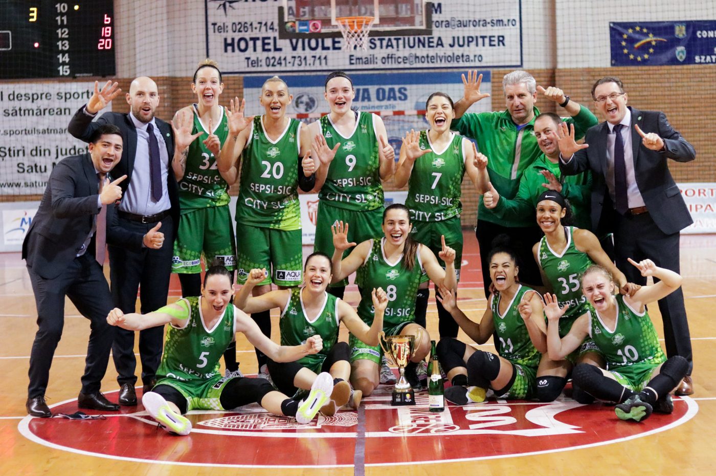 Cupa României la baschet feminin merge pentru a 4-a oară consecutiv la Sfântu Gheorghe, Sepsi SIC, victorie cu Universitatea Cluj-Napoca