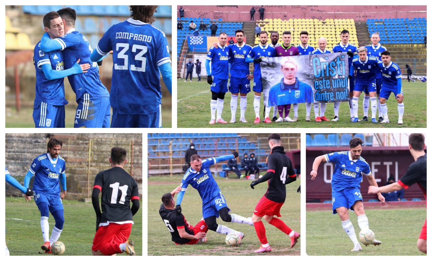 Au jucat cu gândul la Cristi Neamțu! ”FC U” Craiova a spulberat Sporting Roșiori într-un amical, la 19 ani distanță de la tragedia din Cipru. Idolul suporterilor din Peluza Sud ’97, comemorat