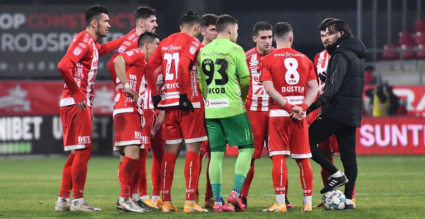 UTA Arad a scăpat de emoții la retestarea pentru COVID, meciul cu FC Botoșani nu este în pericol de amânare