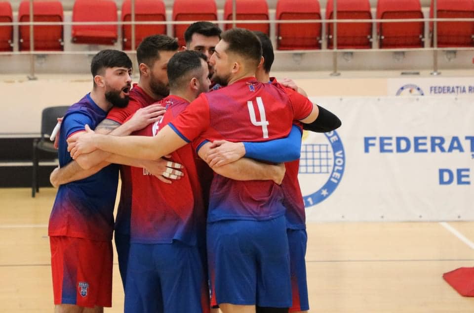Volei masculin: Arcada Galați, lider! Steaua revine pe podium după turneul 9 din A1 desfășurat în weekend