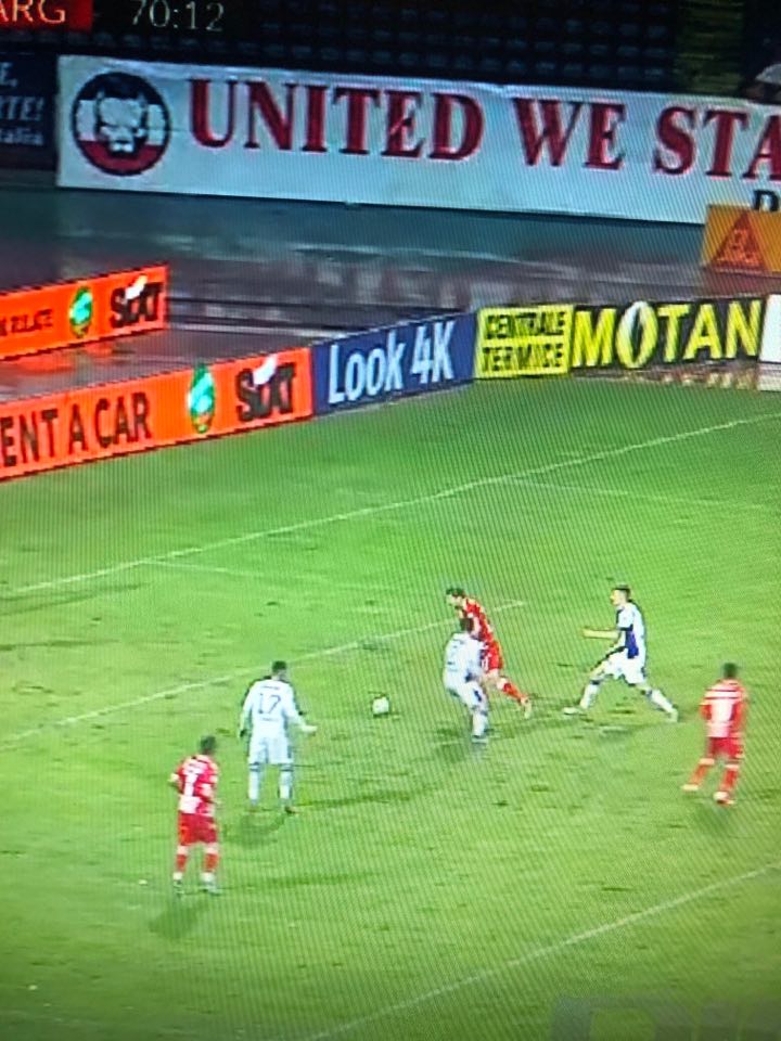 Vlad Achim, înger și demon pentru Dinamo! Fostul jucător al lui FCSB a adus egalarea, apoi a faultat în careu