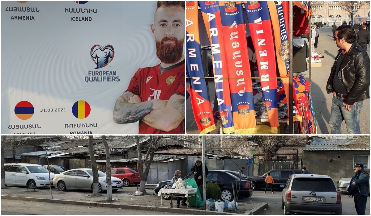 Armenia a uitat complet de pandemie! Atmosferă relaxată la Erevan, chiar înaintea meciului cu România | FOTO EXCLUSIV