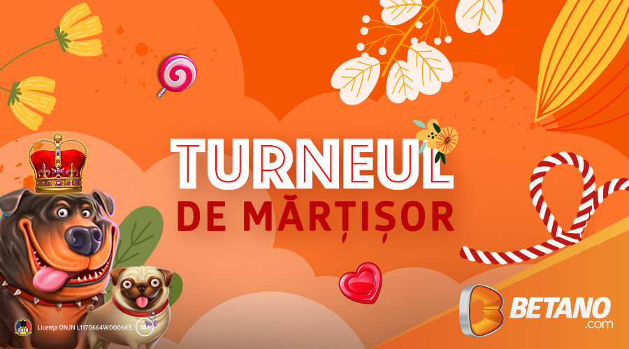 A început Turneul de Mărțișor, cel mai mare turneu din Cazinoul Betano!