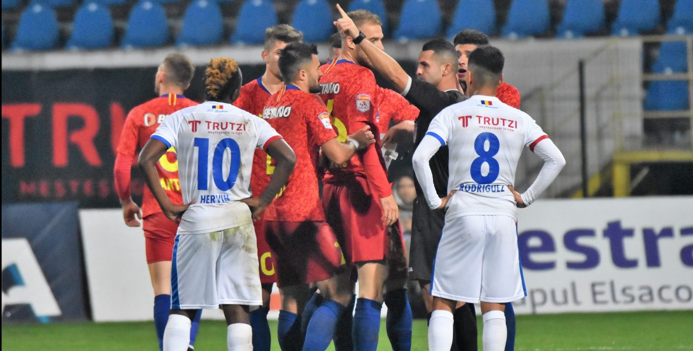 FCSB – Botoșani 0-0. Roș-albaștrii au fost aproape de gol la Giurgiu