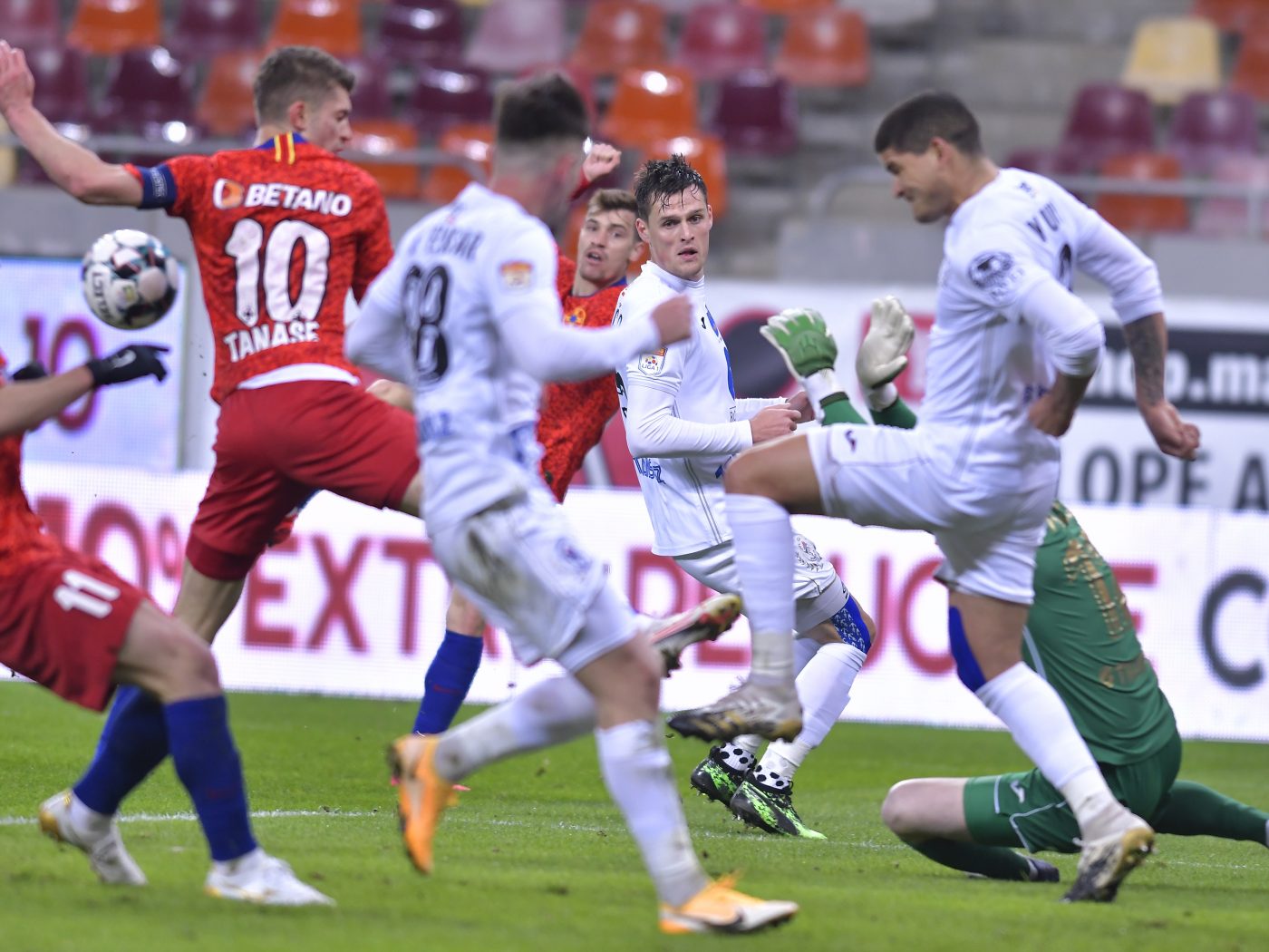 FCSB – Gaz Metan Mediaș 0-0 | Live Video Online în etapa a 26-a din Liga 1 | Octavian Popescu, ratare uriașă din 3 metri