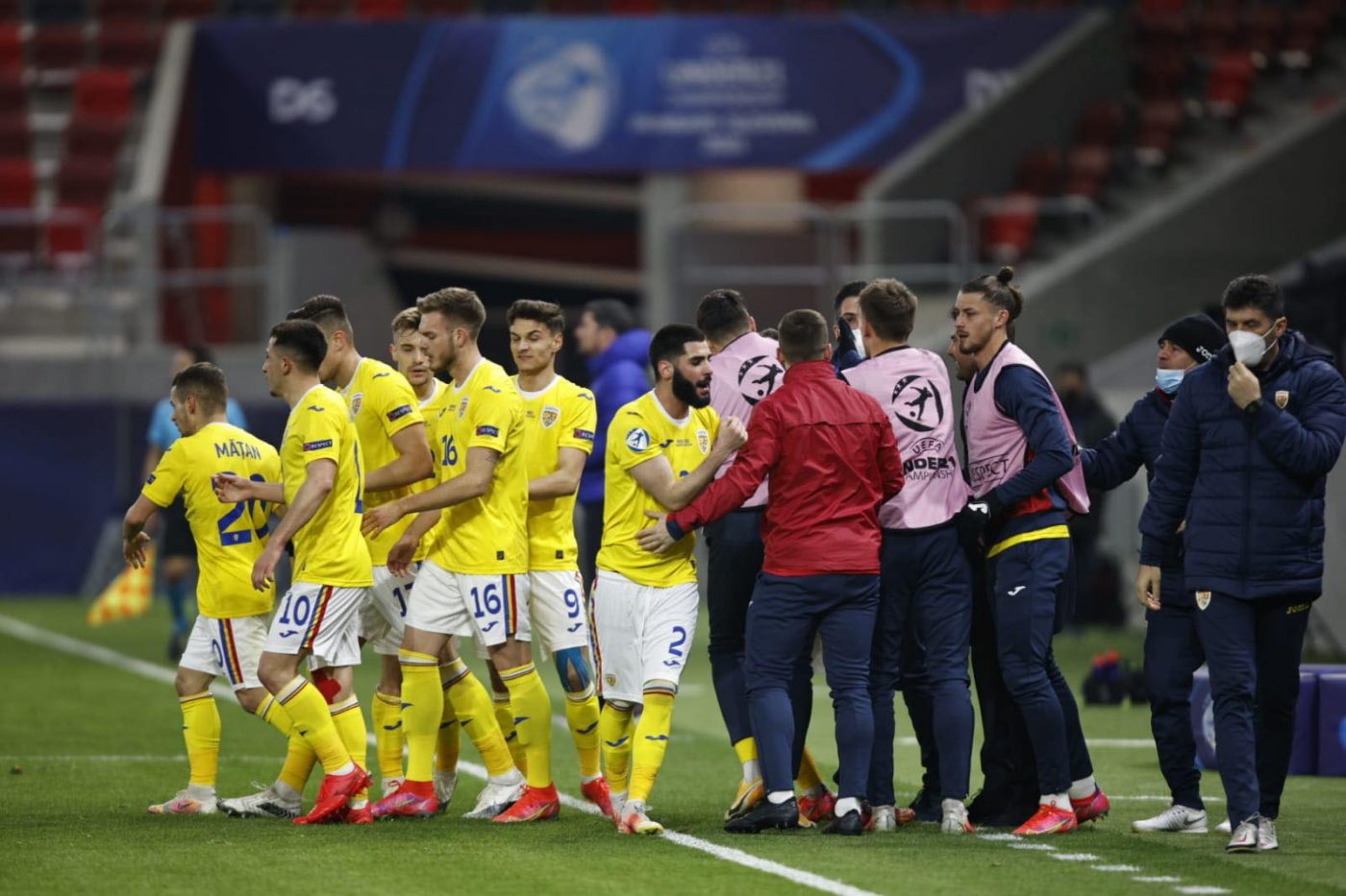 19 milioane = 219 milioane! România U21 ia un prim punct la debutul de la EURO 2021 chiar cu Olanda U21 (Țările de Jos), una dintre favoritele turneului, scor 1-1