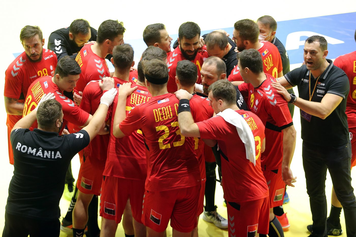 Partida de handbal masculin Macedonia de Nord – România nu se transmite la tv! Doar returul de sâmbătă va fi în direct
