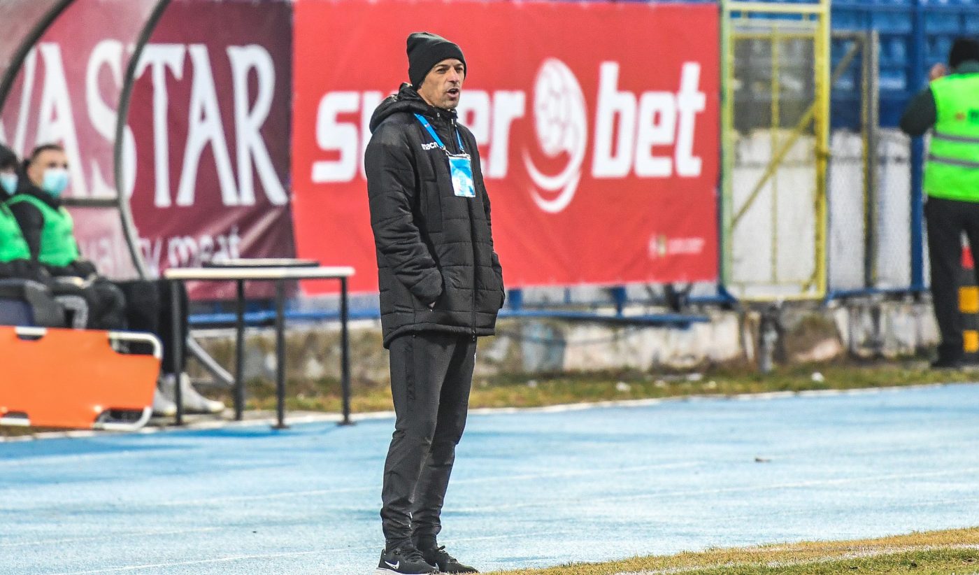 Bogdan Andone, emoții mari în meciul cu Poli Iași! Ce a făcut antrenorul lui FC Voluntari la golul de 2-0 | FOTO