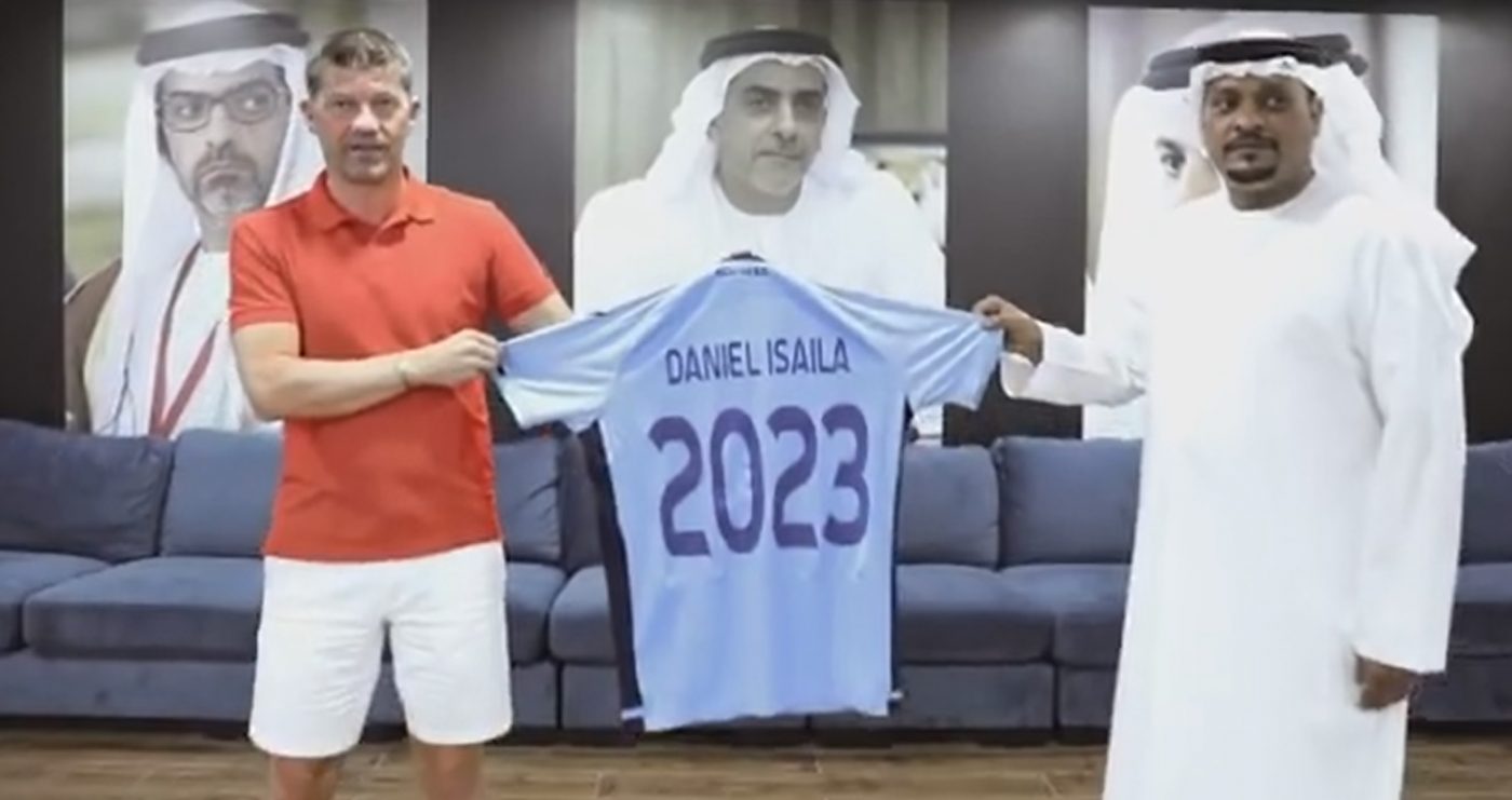 Daniel Isăilă și-a prelungit contractul cu Baniyas! Prezentare de gală a românului | VIDEO