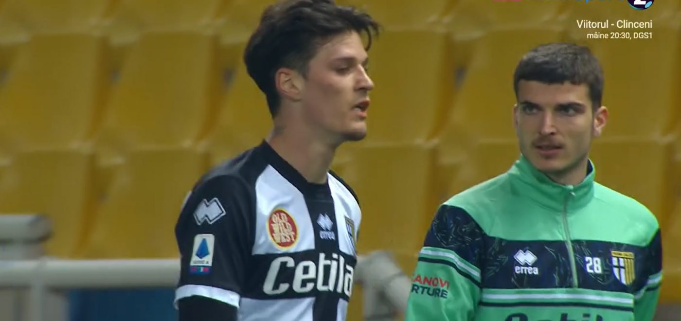 Imaginea serii în Serie A! Dennis Man, groggy după prima repriză cu Inter! Cum a reacționat Valentin Mihăilă imediat după fluierul arbitrului | FOTO