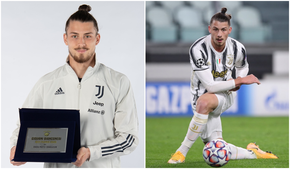 Radu Drăgușin, cel mai bun tânăr fotbalist de la Juventus! Fundașul român, la primul premiu individual în Italia