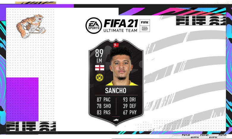 Jadon Sancho primește titlul de jucătorul lunii din eBundesliga! Ce card i-a oferit EA Sports în FIFA 21