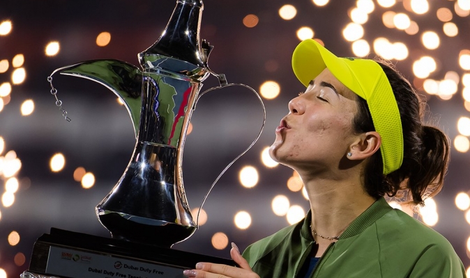Turneul de la Dubai are o nouă campioană! Garbine Muguruza i-a luat trofeul Simonei Halep