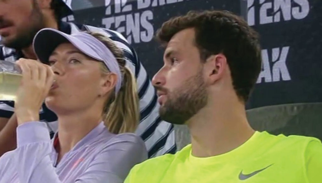 Moment jenant la Acapulco! Spectatorii i-au strigat ceva despre Maria Sharapova lui Grigor Dimitrov, iar actuala iubită a bulgarului se afla în tribune | GALERIE FOTO