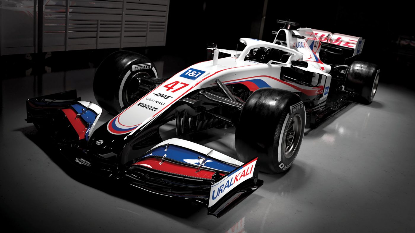 Bolidul de Formula 1 al constructorului american Haas pentru sezonul 2021 este vopsit în culorile Rusiei! Fiul lui Michael Schumacher, debutant în Marele Circ