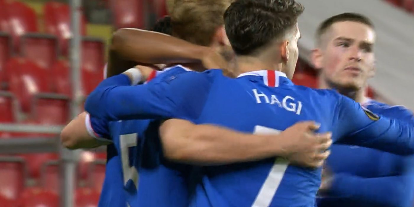 Ianis Hagi, spectacol total în Scoția! Românul a avut o repriză de vis, după un gol și un assist | VIDEO