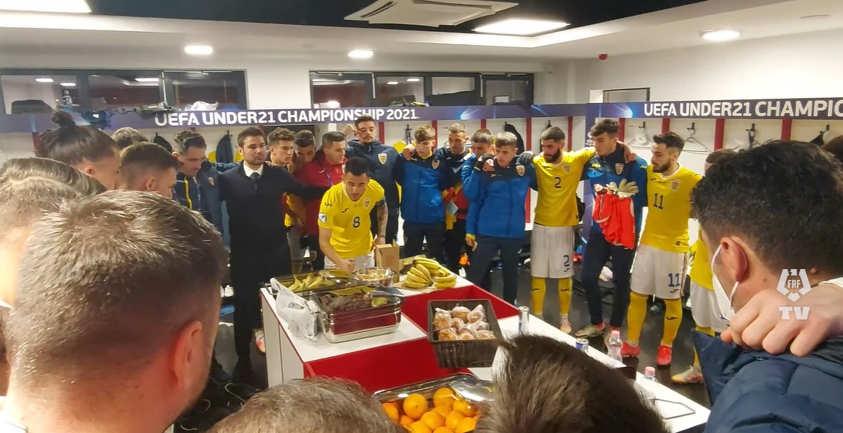 Marius Marin, discurs motivator impresionant în vestiar, înainte de meciul cu Țările de Jos: „Vreau să văd câini pe teren!” | VIDEO