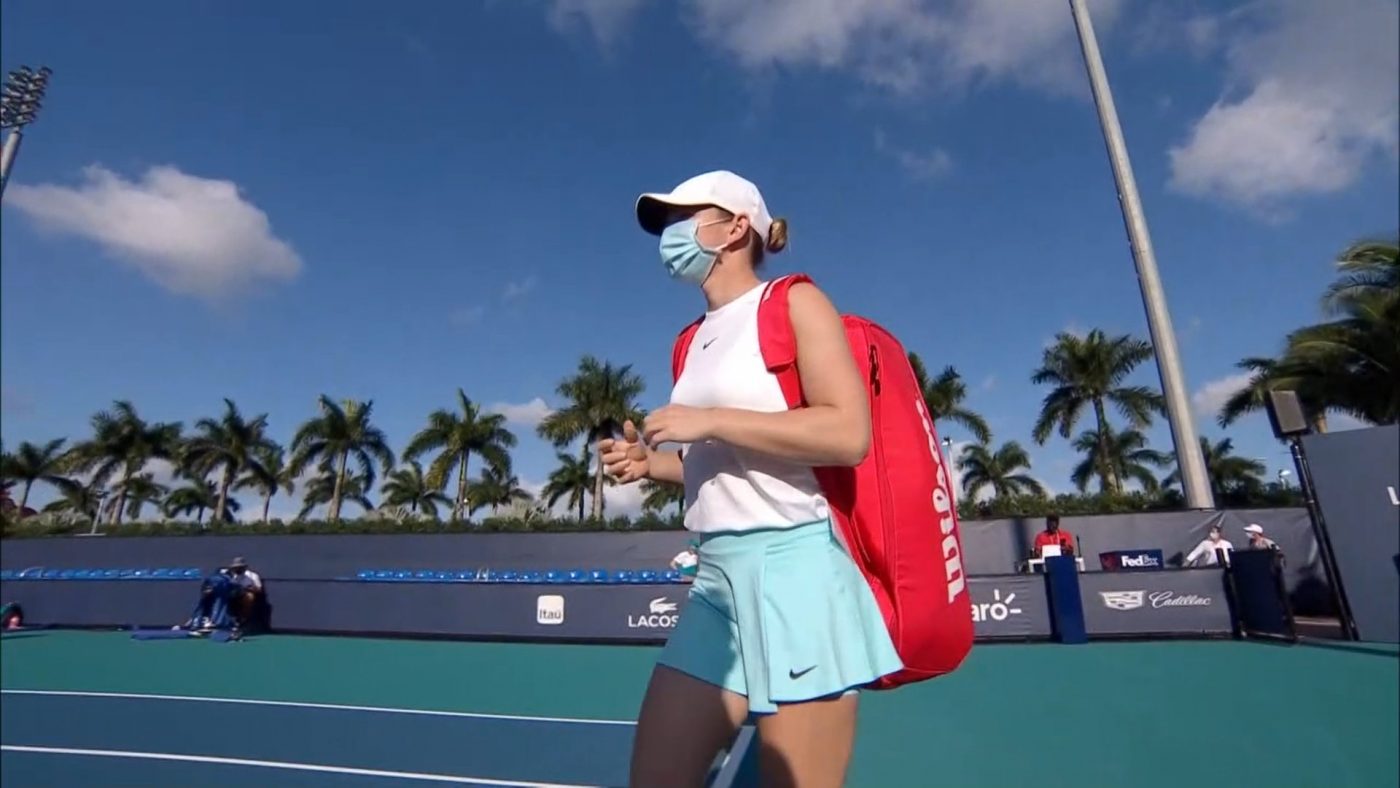 Simona Halep s-a retras de la Miami, înaintea meciului cu Anastasija Sevastova din turul 3! Anunț trist al sportivei: „Sunt supărată!”