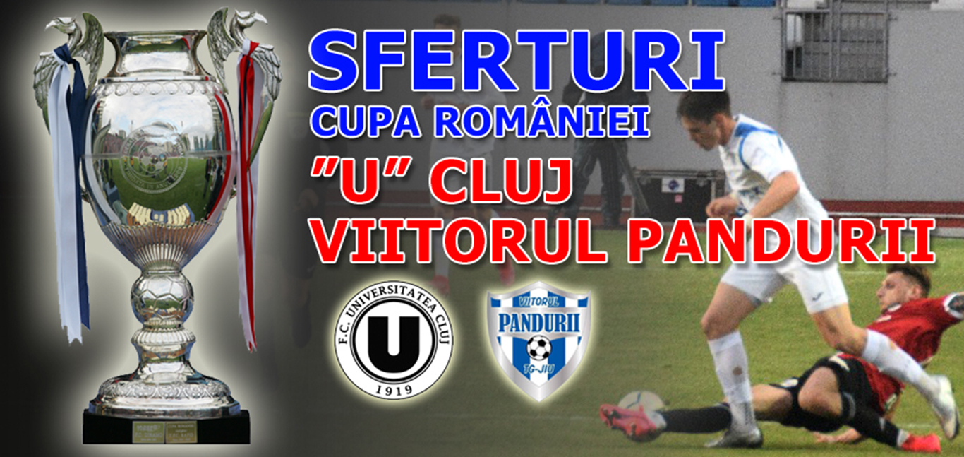 Viitorul Pandurii dă lovitura pe Cluj Arena și elimină ”U” Cluj din Cupa României. Echipa lui Flavius Stoican accede în semifinale