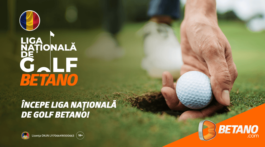 Betano devine partenerul principal al Ligii Naționale de Golf! Ciprian Marica va da lovitura de start în prima etapă