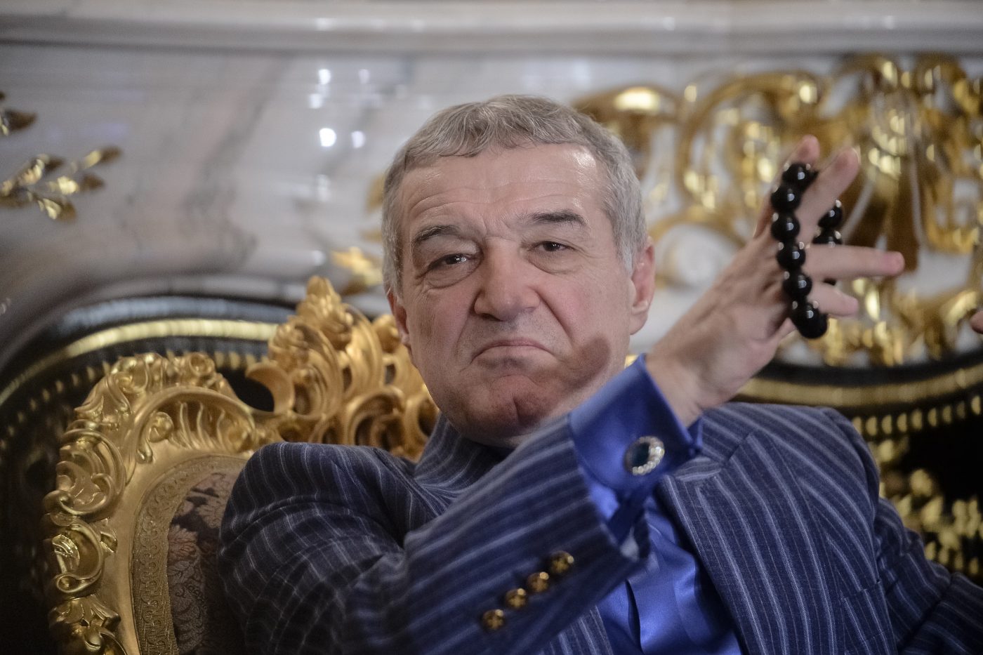 Gigi Becali a răbufnit după ce a urmărit arbitrajul lui Marcel Bîrsan de la CFR – Dinamo. „E clar că e teleghidat! Sunt stăpânii sus, care dau direcție!”