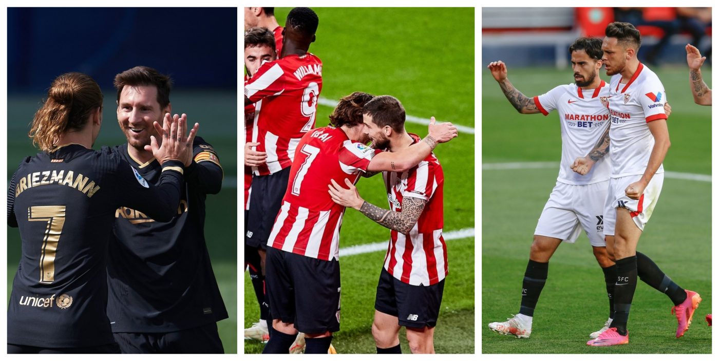 Nebunie în Spania! Barcelona se apropie la doi pași de Atletico, după eșecul liderului la Bilbao + Momente incredibile la Sevilla, care aruncă în aer finalul sezonului
