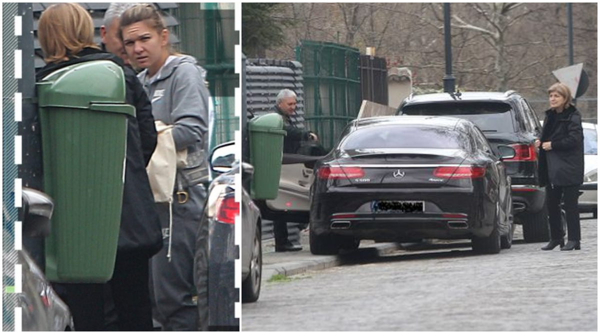 Simona Halep le-a făcut cea mai tare surpriză părinților ei! Cum a fost surprinsă jucătoarea de tenis la o vilă din Primăverii | GALERIE FOTO