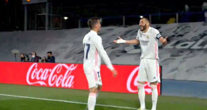 CE EXECUȚIE! Karim Benzema, gol senzațional cu călcâiul în Real Madrid – Barcelona | VIDEO