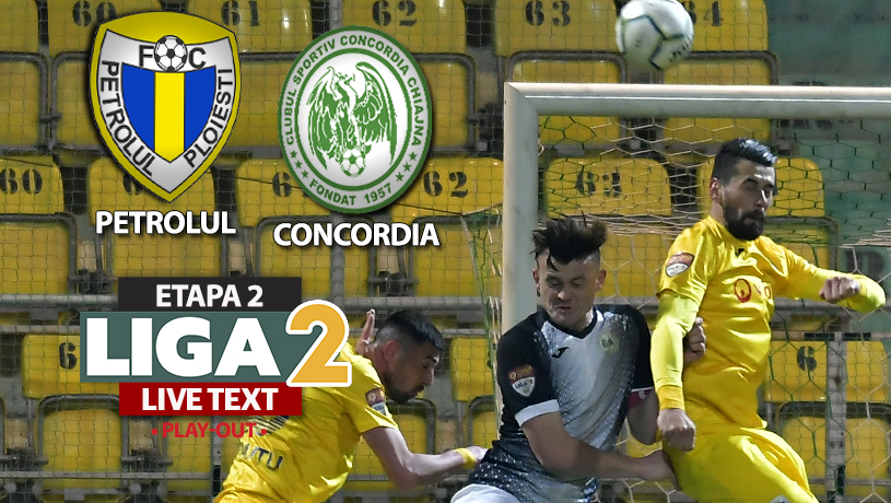 Concordia Chiajna câștigă pe ”Ilie Oană”, cu un gol norocos și după un meci controlat autoritar de Petrolul. Vajushi a ratat penalty în minutul 6