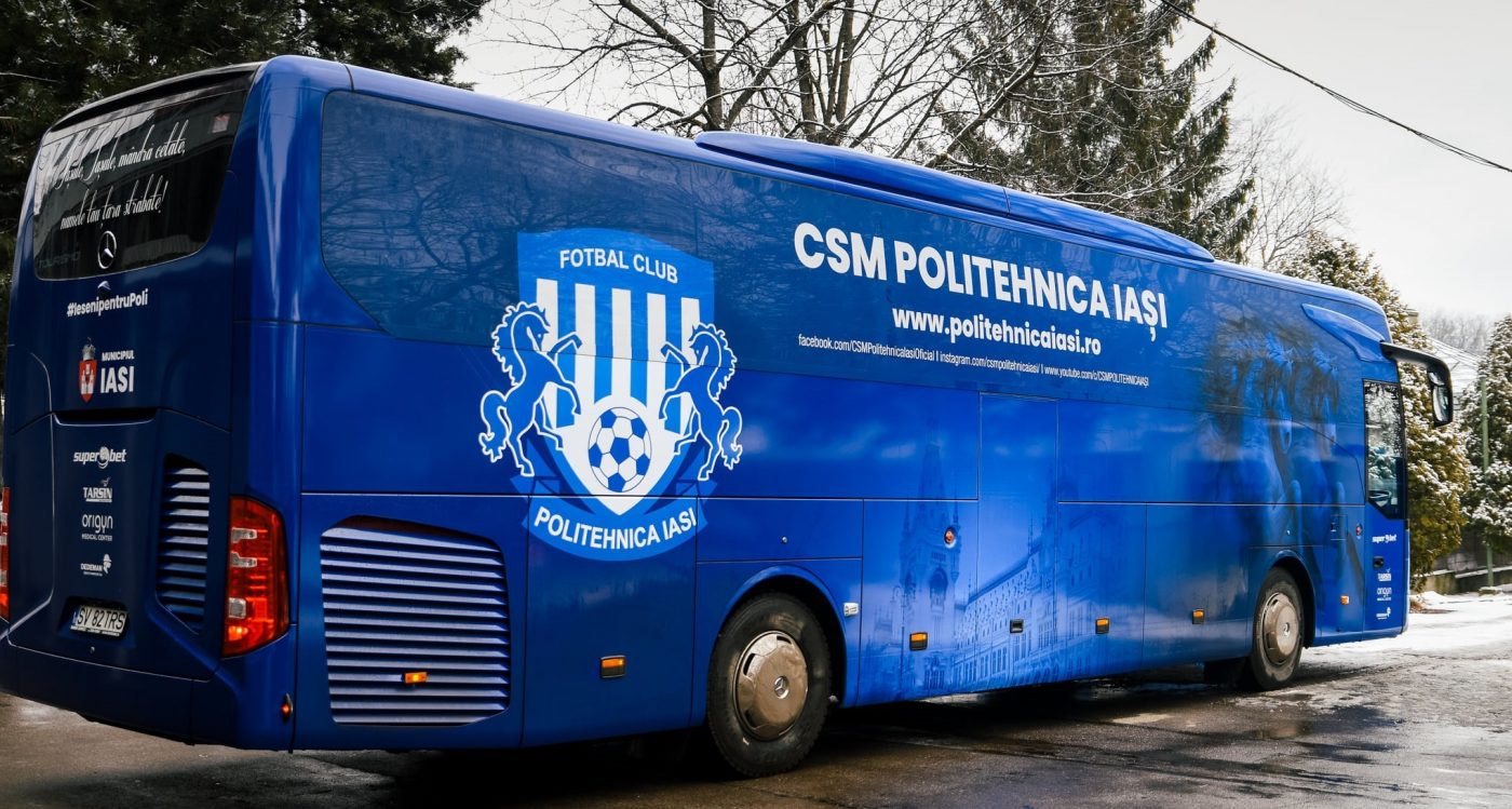 Lovitură pentru Poli Iași! Echipa rămâne fără autocar după ce Ciprian Paraschiv a fost dat afară. Comunicatul sponsorului