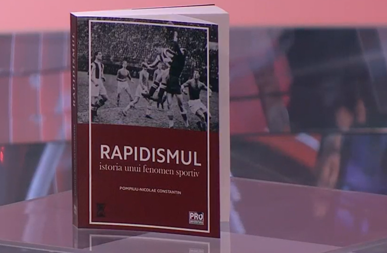 A apărut cartea „Rapidismul. Istoria unui fenomen sportiv”, scrisă de Pompiliu Nicolae Constantin