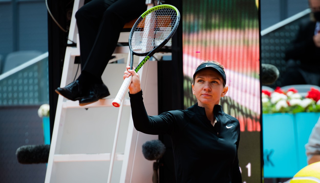 Simona Halep – Saisai Zheng 6-0, 6-4! Video Online. Românca s-a calificat în optimi la Madrid după o demonstrație de forță