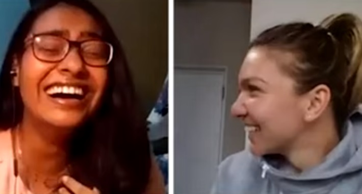 Imagini senzaționale! Simona Halep a intrat în direct cu fanii și le-a făcut mărturisiri despre vizitele la psiholog și cea mai dificilă adversară din carieră | VIDEO