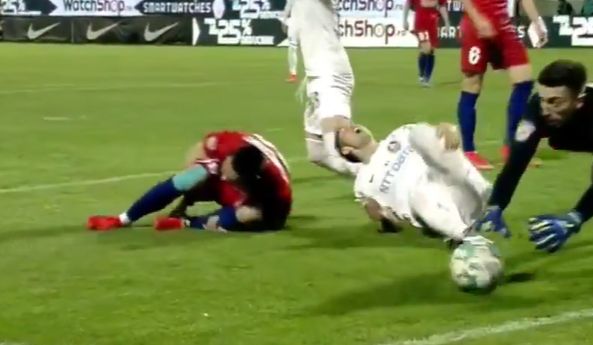 Arbitrul Radu Petrescu aprinde din nou spiritele în tabăra campioanei! CFR Cluj a cerut penalty în derby-ul cu FCSB