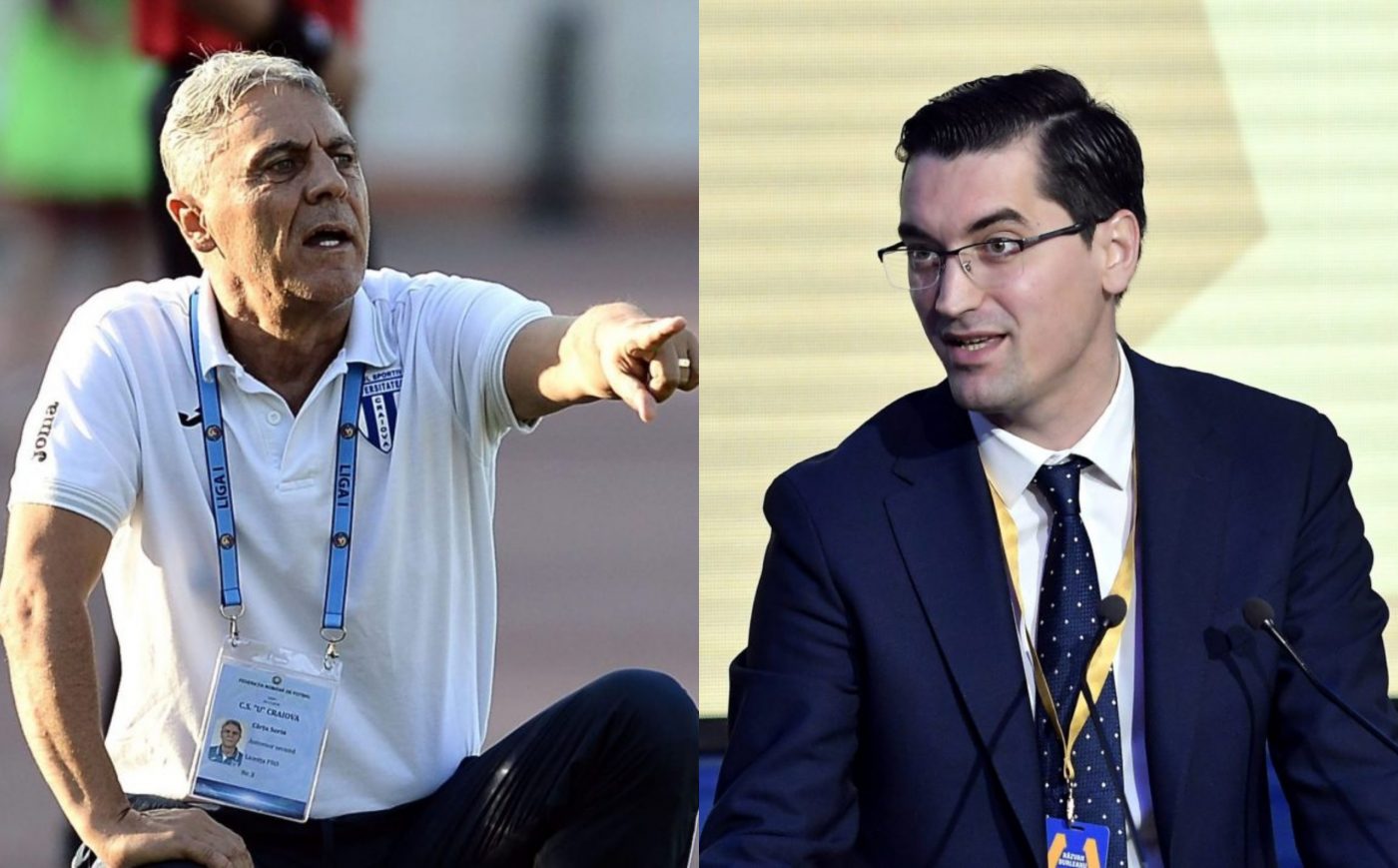 Arde Oltenia! Sorin Cârțu pune presiune pe FRF și vrea ca meciul cu CFR Cluj să aibă spectatori: „Treci și dai comandă! Mâine, trebuie răspunsul!” | EXCLUSIV