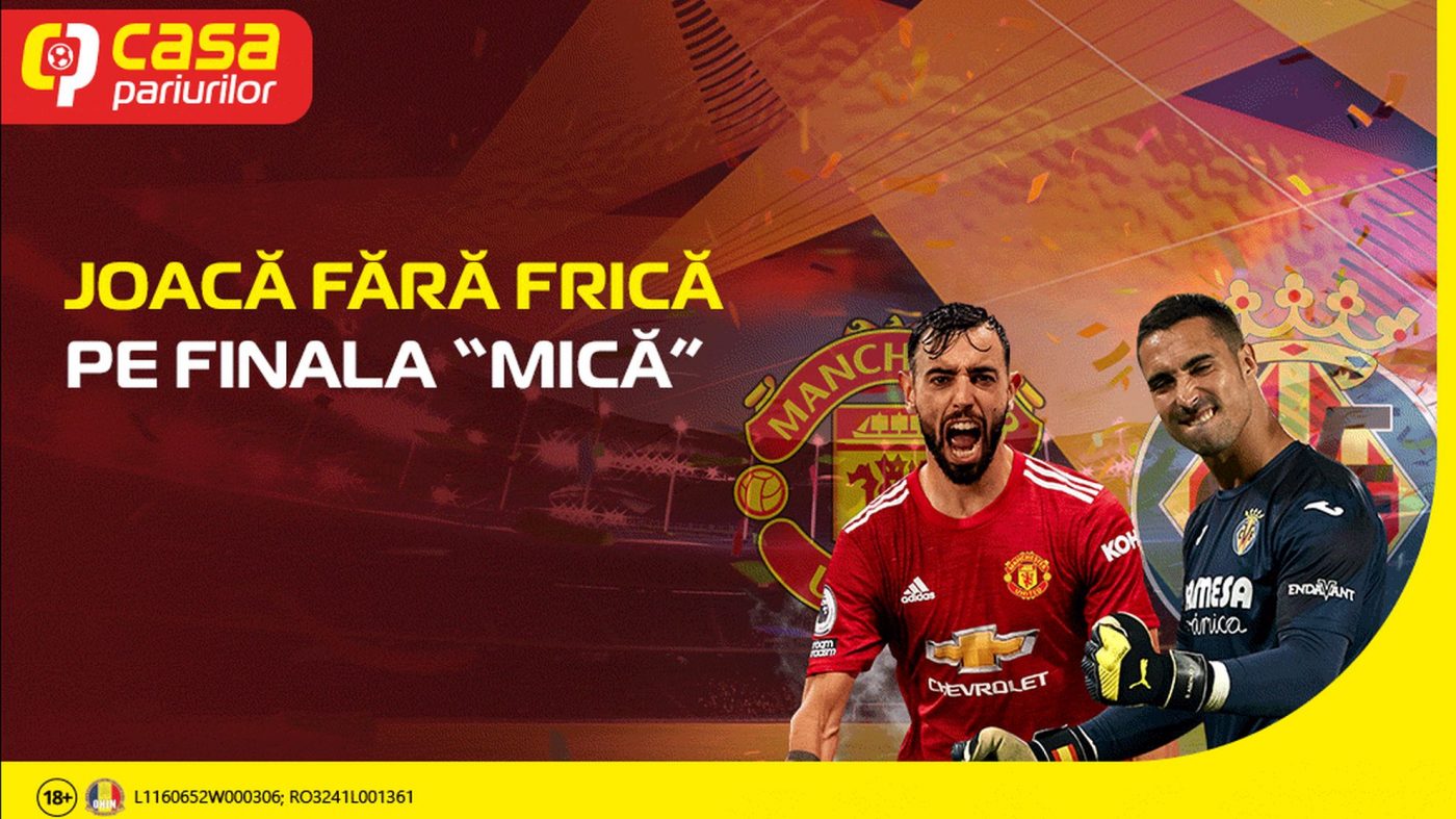 Joci fără frică, pe finala „mică”. Ai o surpriză de la Casa Pariurilor!